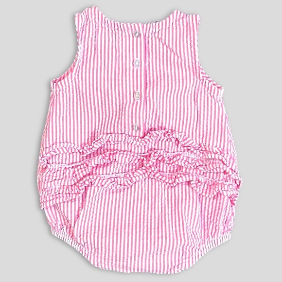 Organic Bubble Romper Bundle NWOT | 0-3 Mo. | Absorba Paris + Vintage Stitches - Picture 3 of 7